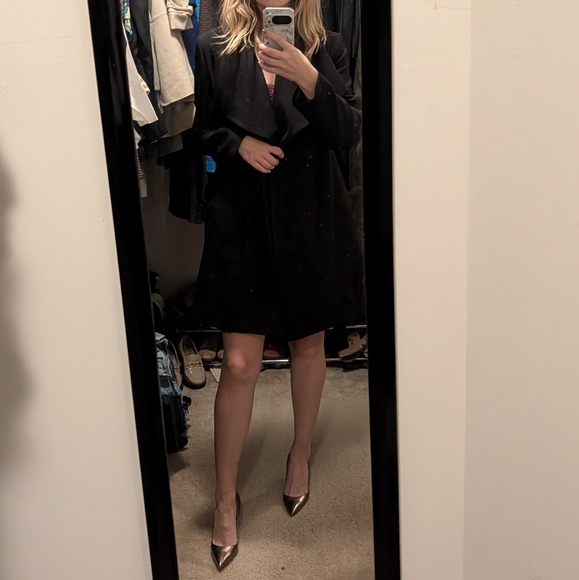 Lauren Ralph Lauren Elegant Black Women's Coat - Picture 5 of 10